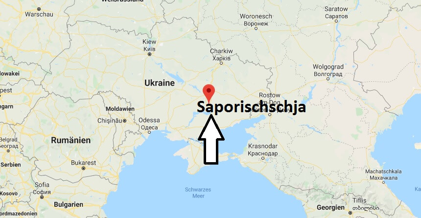 Wo liegt Saporischschja? Wo ist Saporischschja? in welchem land liegt Saporischschja