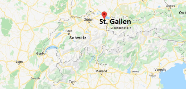 Wo liegt St. Gallen? Wo ist St. Gallen? in welchem land liegt St. Gallen