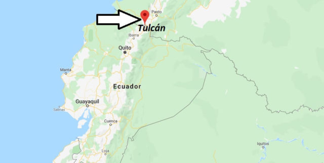 Wo liegt Tulcán? Wo ist Tulcán? in welchem land liegt Tulcán