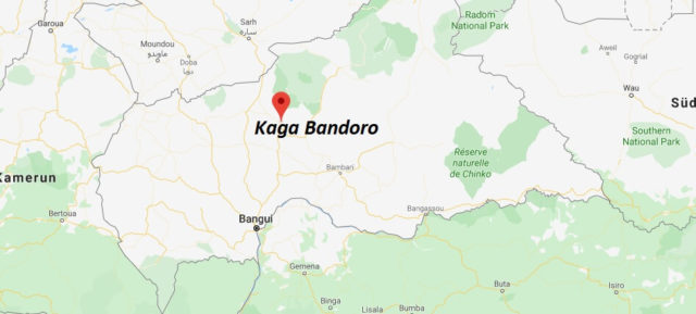 Wo liegt Kaga Bandoro? Wo ist Kaga Bandoro? in welchem land liegt Kaga Bandoro