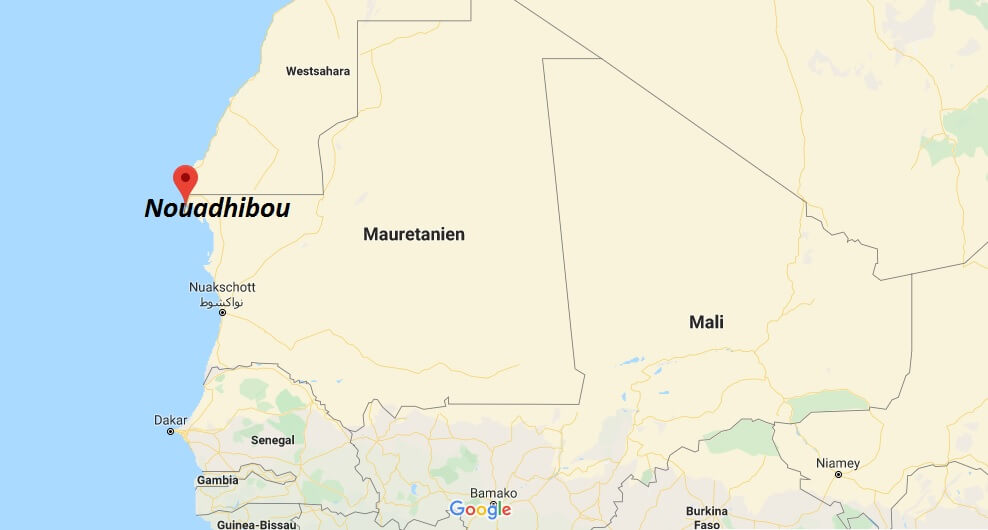 Wo liegt Nouadhibou? Wo ist Nouadhibou? in welchem land liegt Nouadhibou