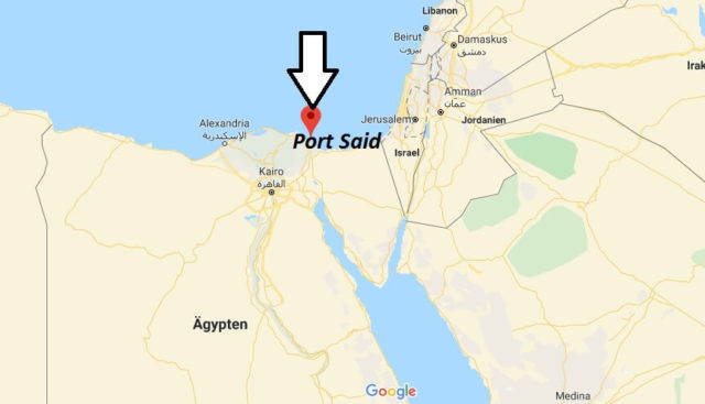 Wo liegt Port Said? Wo ist Port Said? in welchem land liegt Port Said