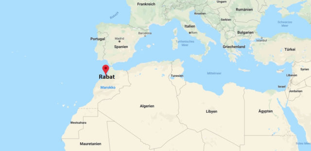 Wo liegt Rabat? Wo ist Rabat? in welchem land liegt Rabat