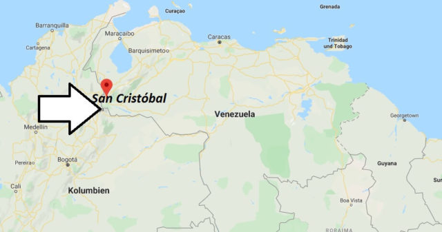 Wo liegt San Cristóbal? Wo ist San Cristóbal? in welchem land liegt San Cristóbal