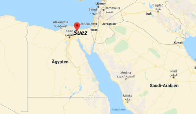 Wo liegt Suez? Wo ist Suez? in welchem land liegt Suez