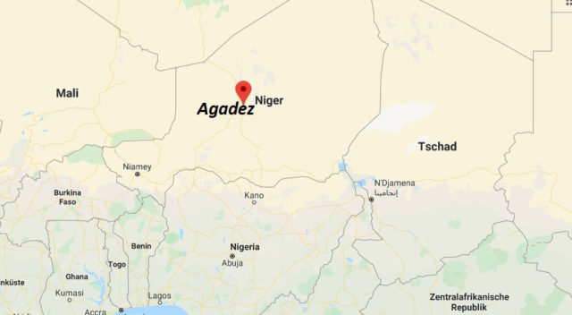 Wo liegt Agadez? Wo ist Agadez? in welchem land liegt Agadez