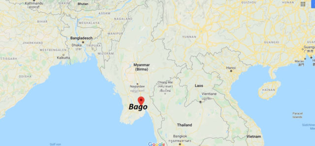 Wo liegt Bago? Wo ist Bago? in welchem land liegt Bago