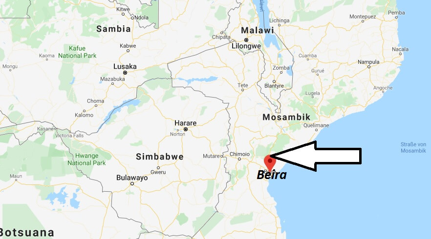 Wo liegt Beira? Wo ist Beira? in welchem land liegt Beira