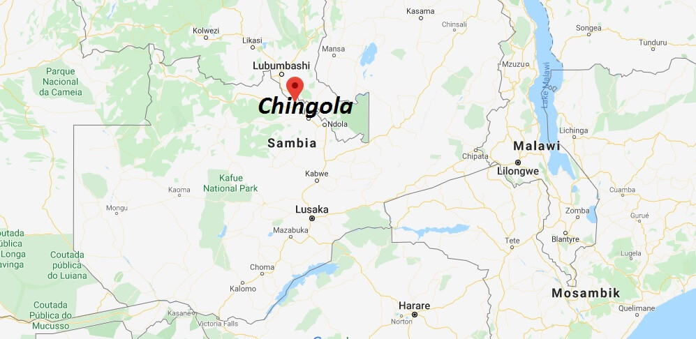 Wo liegt Chingola? Wo ist Chingola? in welchem land liegt Chingola