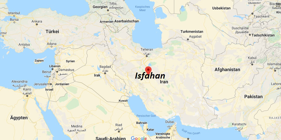 Wo liegt Isfahan? Wo ist Isfahan? in welchem land liegt Isfahan