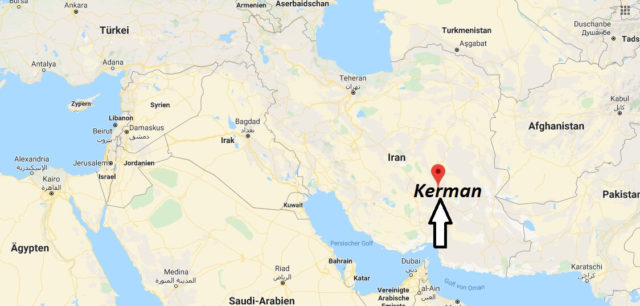 Wo liegt Kerman? Wo ist Kerman? in welchem land liegt Kerman