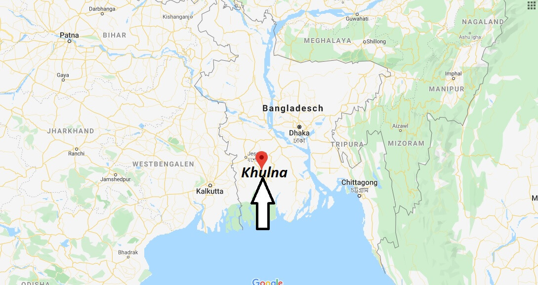 Wo liegt Khulna? Wo ist Khulna? in welchem land liegt Khulna