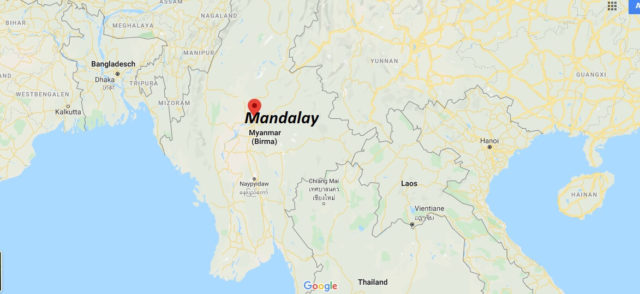 Wo liegt Mandalay? Wo ist Mandalay? in welchem land liegt Mandalay