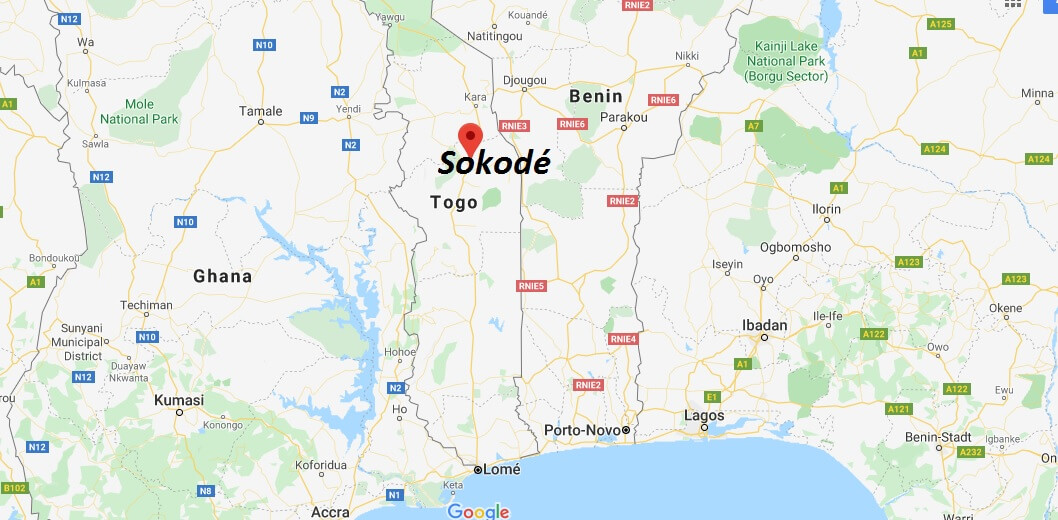 Wo liegt Sokodé? Wo ist Sokodé? in welchem land liegt Sokodé