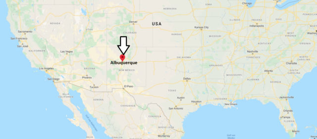 Wo liegt Albuquerque? Wo ist Albuquerque? in welchem land liegt Albuquerque