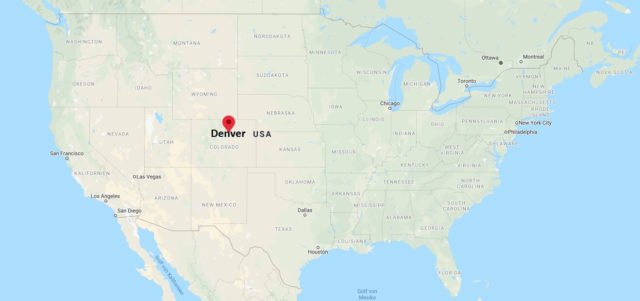 Wo liegt Denver? Wo ist Denver? in welchem land liegt Denver