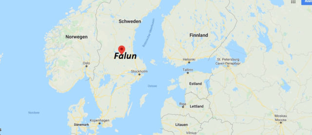 Wo liegt Falun? Wo ist Falun? in welchem land liegt Falun
