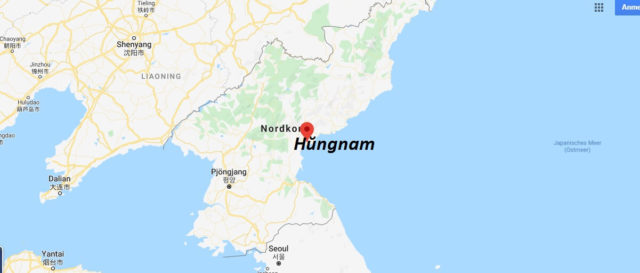Wo liegt Hŭngnam? Wo ist Hŭngnam? in welchem land liegt Hŭngnam