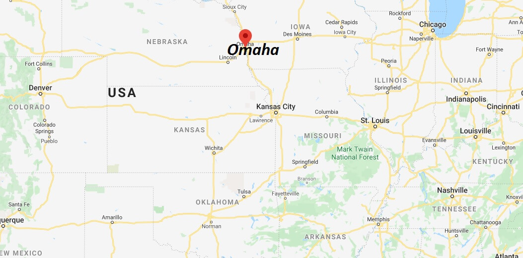 Wo liegt Omaha? Wo ist Omaha? in welchem land liegt Omaha