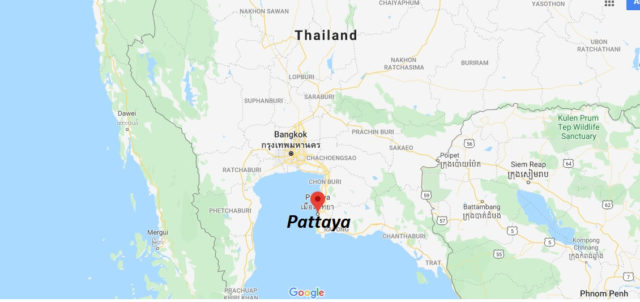 Wo liegt Pattaya? Wo ist Pattaya? in welchem land liegt Pattaya