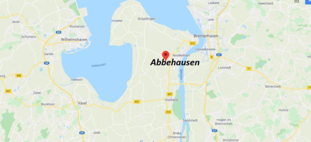 Wo liegt Abbehausen? Wo ist Abbehausen?