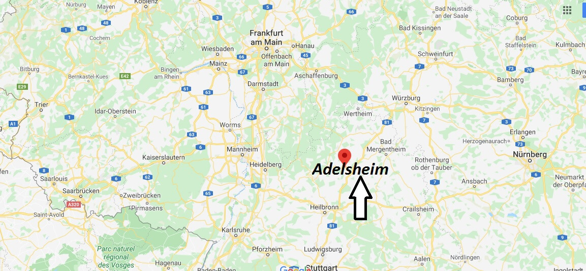 Wo liegt Adelsheim? Wo ist Adelsheim?