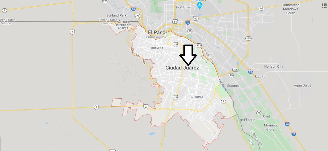Wo liegt Ciudad Juarez? Wo ist Ciudad Juarez? in welchem land liegt Ciudad Juarez
