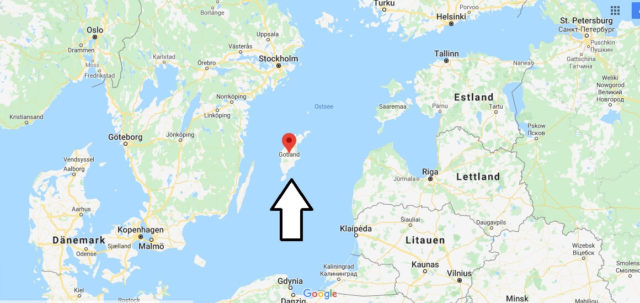 Wo liegt Gotland? Wo ist Gotland?