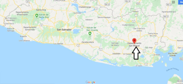 Wo liegt San Miguel (El Salvador)? Wo ist San Miguel? in welchem land liegt San Miguel