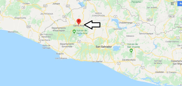 Wo liegt Santa Ana (El Salvador)? Wo ist Santa Ana? in welchem land liegt Santa Ana