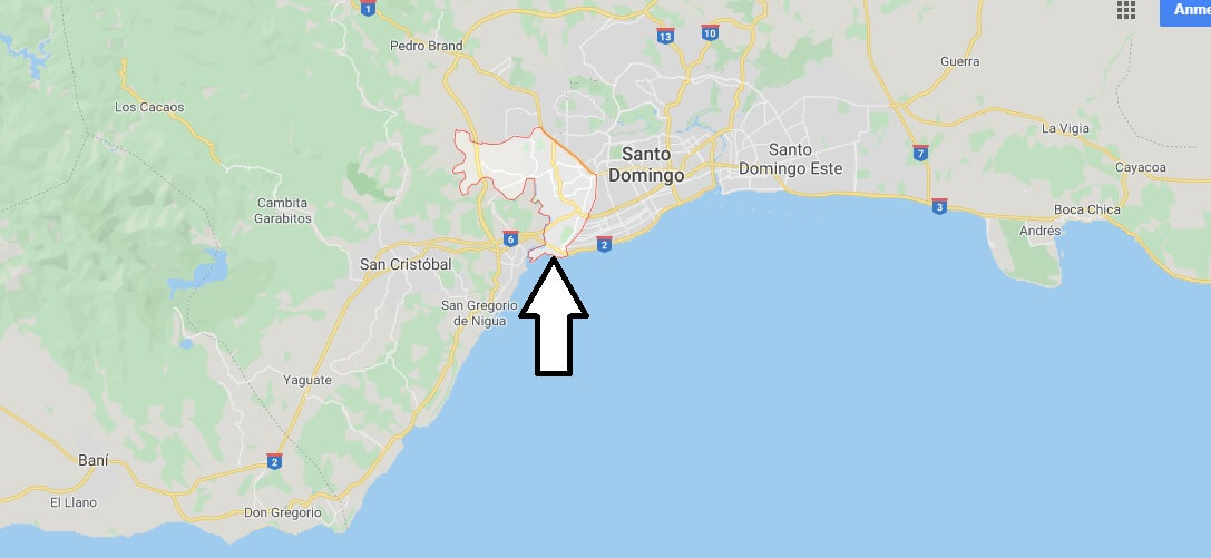 Wo liegt Santo Domingo Oeste? Wo ist Santo Domingo Oeste? in welchem land liegt Santo Domingo Oeste