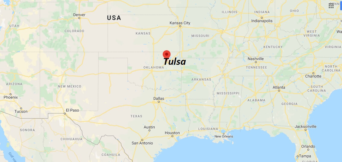 Wo liegt Tulsa? Wo ist Tulsa? in welchem land liegt Tulsa