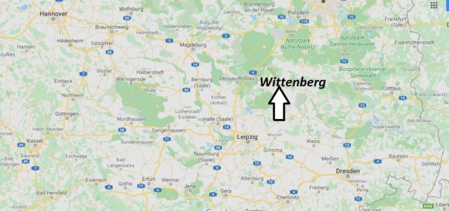 Wo liegt Wittenberg? Wo ist Wittenberg? In welchem Bundesland liegt Wittenberg