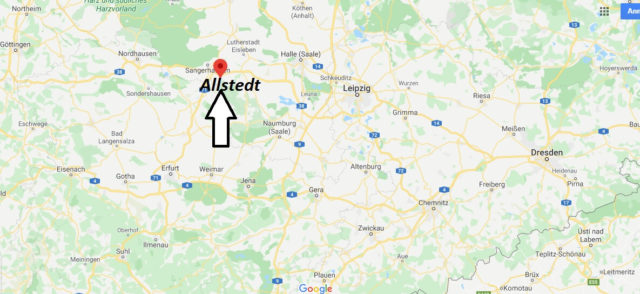 Wo liegt Allstedt? Wo ist Allstedt? In welchem Bundesland liegt Allstedt