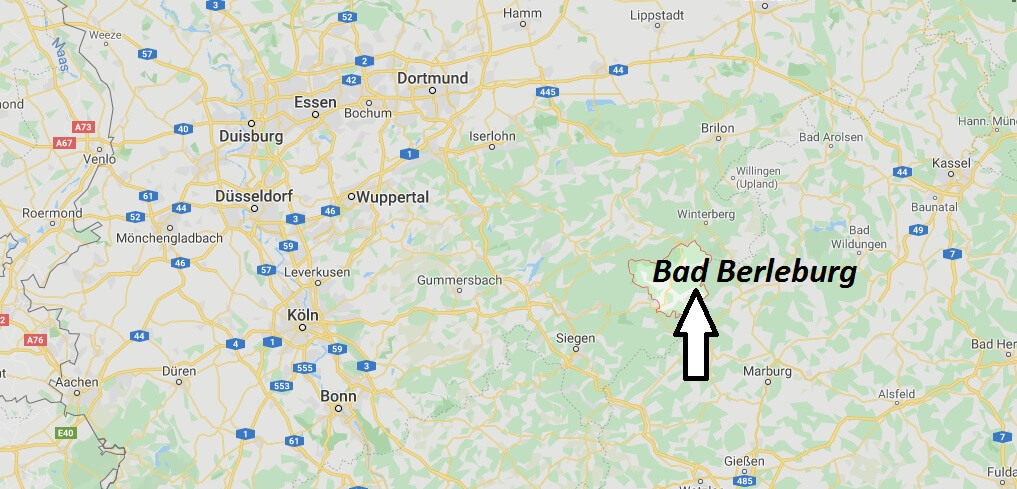 Wo liegt Bad Berleburg? Wo ist Bad Berleburg? In welchem Bundesland liegt Bad Berleburg