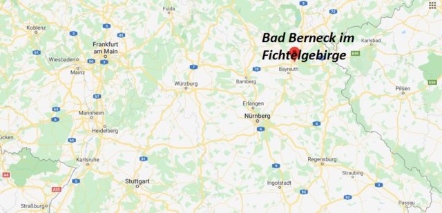 Wo liegt Bad Berneck im Fichtelgebirge? Wo ist Bad Berneck im Fichtelgebirge
