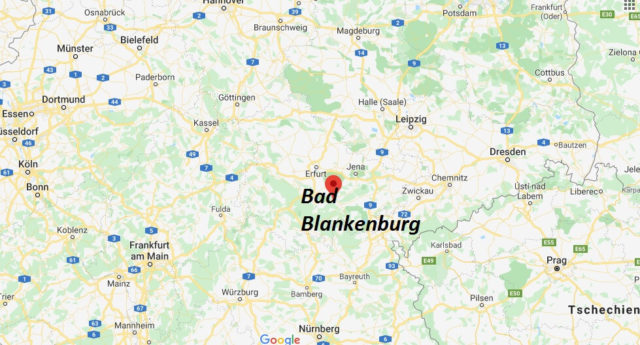 Wo liegt Bad Blankenburg? Wo ist Bad Blankenburg? In welchem Bundesland liegt Bad Blankenburg