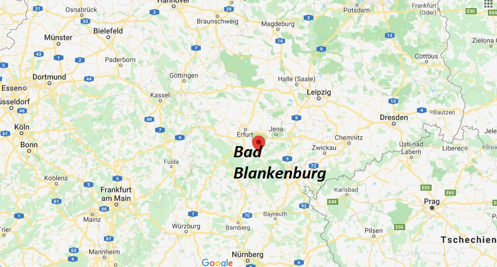 Wo liegt Bad Blankenburg? Wo ist Bad Blankenburg? In welchem Bundesland liegt Bad Blankenburg