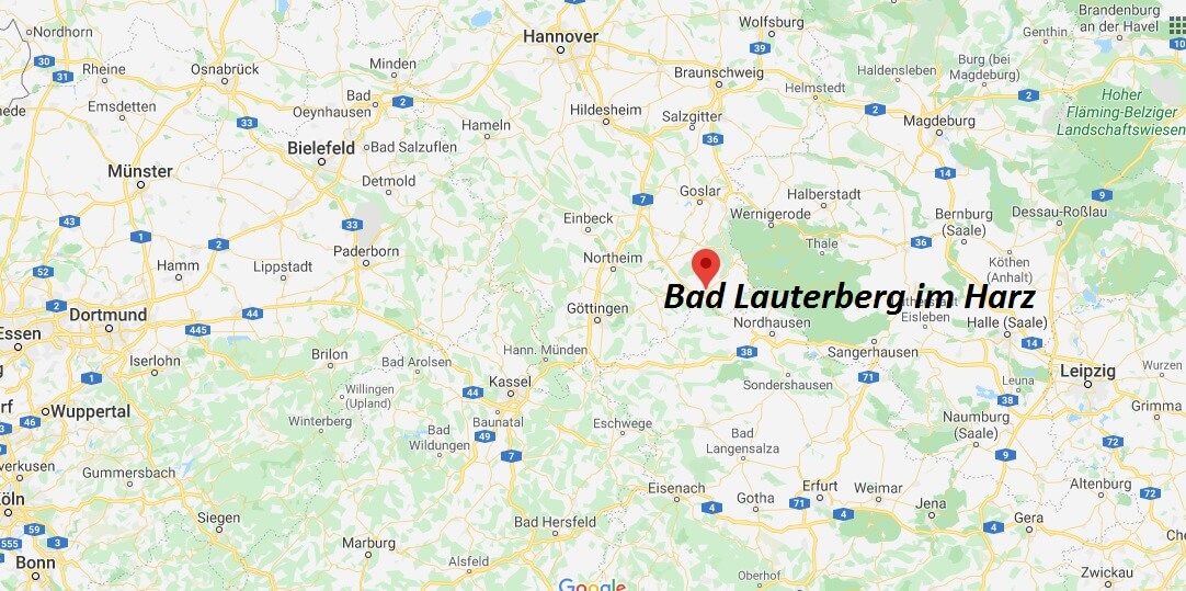 Wo liegt Bad Lauterberg im Harz? Wo ist Bad Lauterberg im Harz