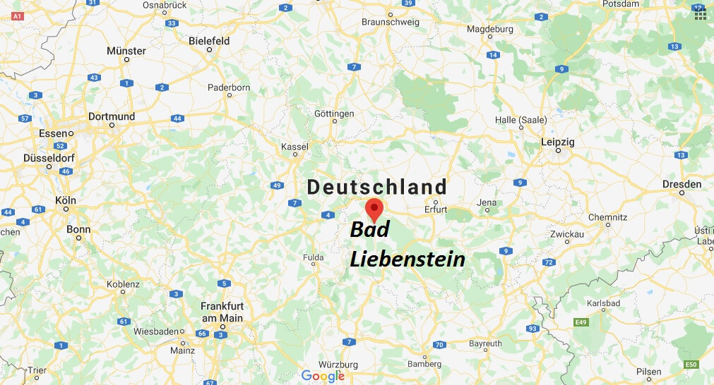 Wo liegt Bad Liebenstein? Wo ist Bad Liebenstein? In welchem Bundesland liegt Bad Liebenstein