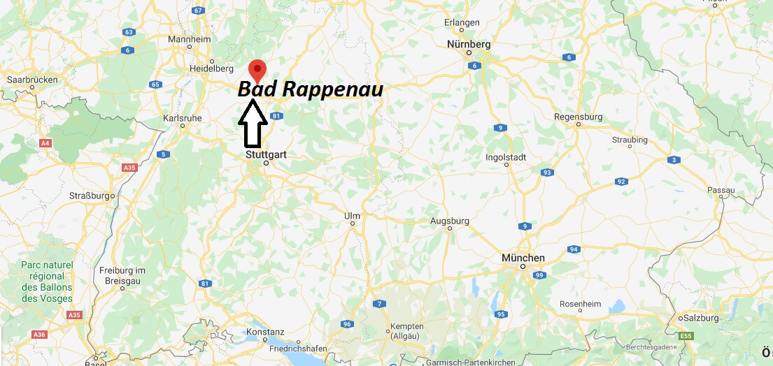 Wo liegt Bad Rappenau? Wo ist Bad Rappenau? In welchem Bundesland liegt Bad Rappenau
