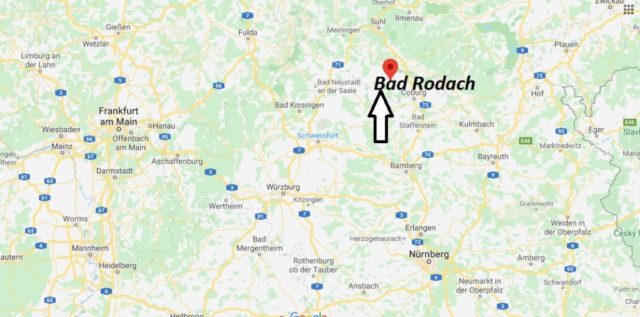 Wo liegt Bad Rodach? Wo ist Bad Rodach? In welchem Bundesland liegt Bad Rodach