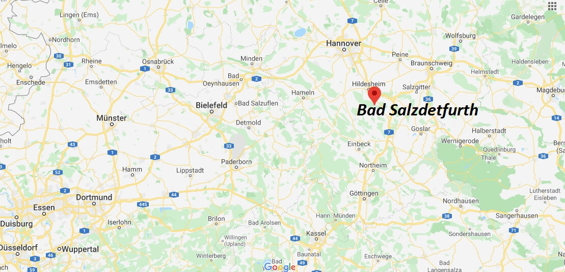 Wo liegt Bad Salzdetfurth? Wo ist Bad Salzdetfurth? In welchem Bundesland liegt Bad Salzdetfurth