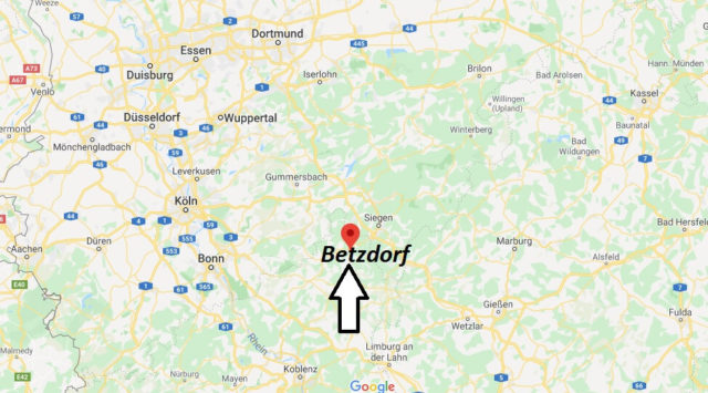 Wo liegt Betzdorf (57518)? Wo ist Betzdorf