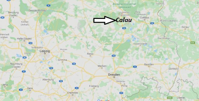 Wo liegt Calau (03205)? Wo ist Calau