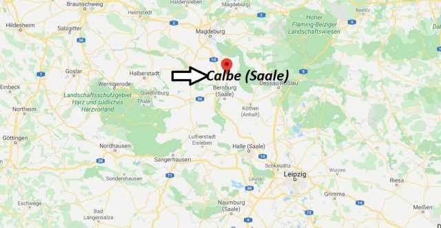Wo liegt Calbe (Saale) (39240)? Wo ist Calbe (Saale)