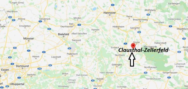 Wo liegt Clausthal-Zellerfeld (38678)? Wo ist Clausthal-Zellerfeld
