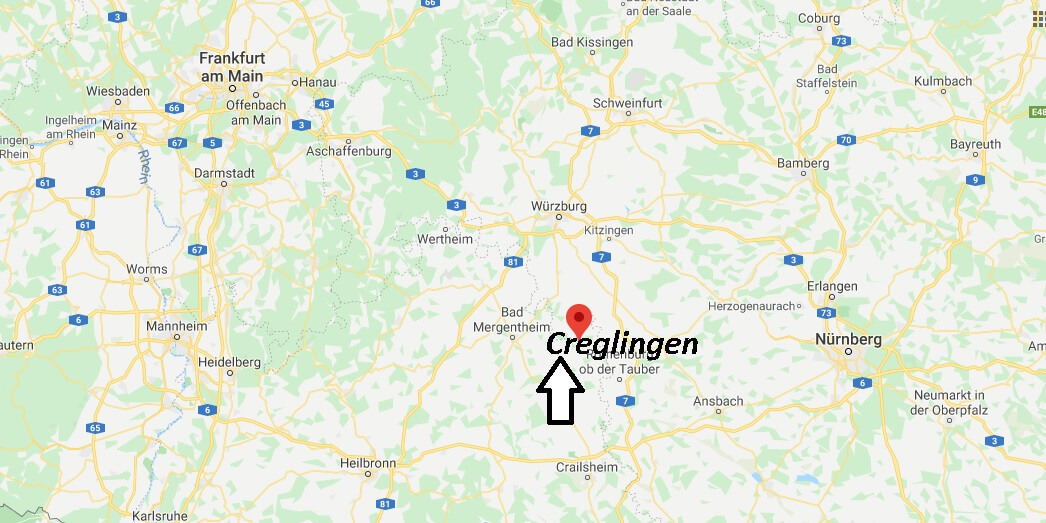 Wo liegt Creglingen (97993)? Wo ist Creglingen