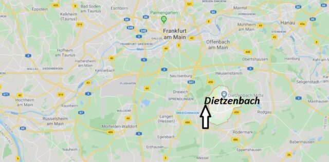 Wo liegt Dietzenbach (63128)? Wo ist Dietzenbach