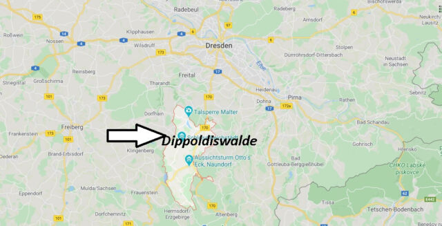 Wo liegt Dippoldiswalde (01744)? Wo ist Dippoldiswalde